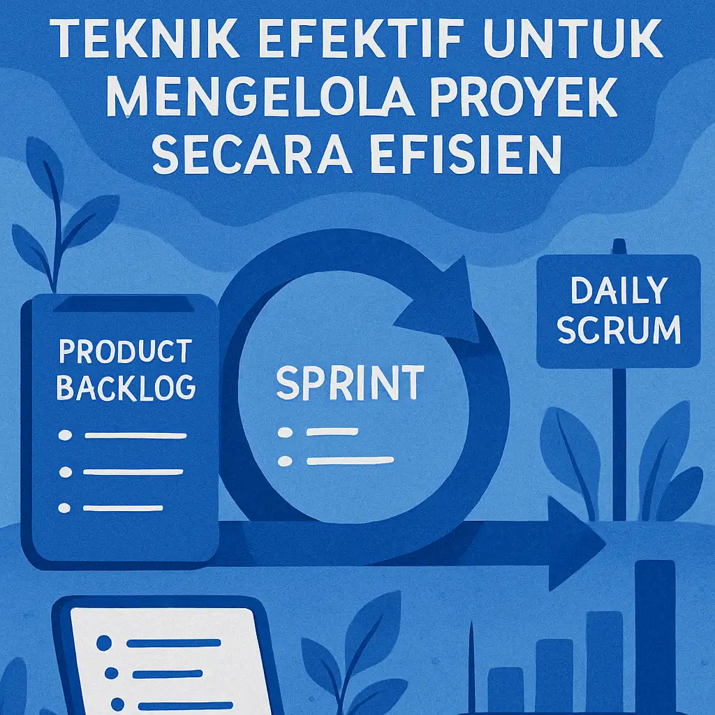 Metode SCRUM: Teknik Efektif untuk Mengelola Proyek Secara Efisien
